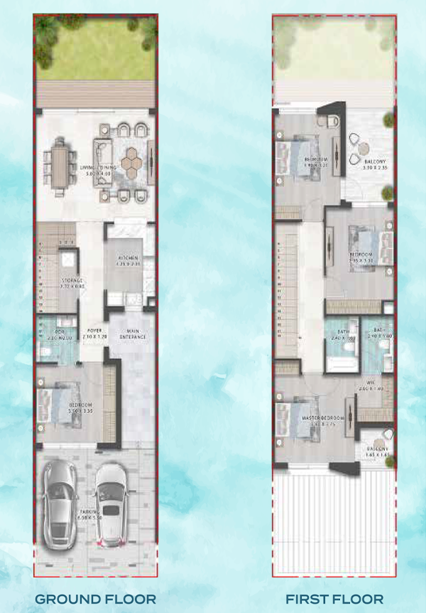 5 BHK Floor Plan